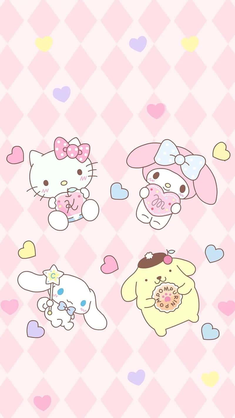 Adorable Kawaii Hello Kitty Wallpaper Wallpaper