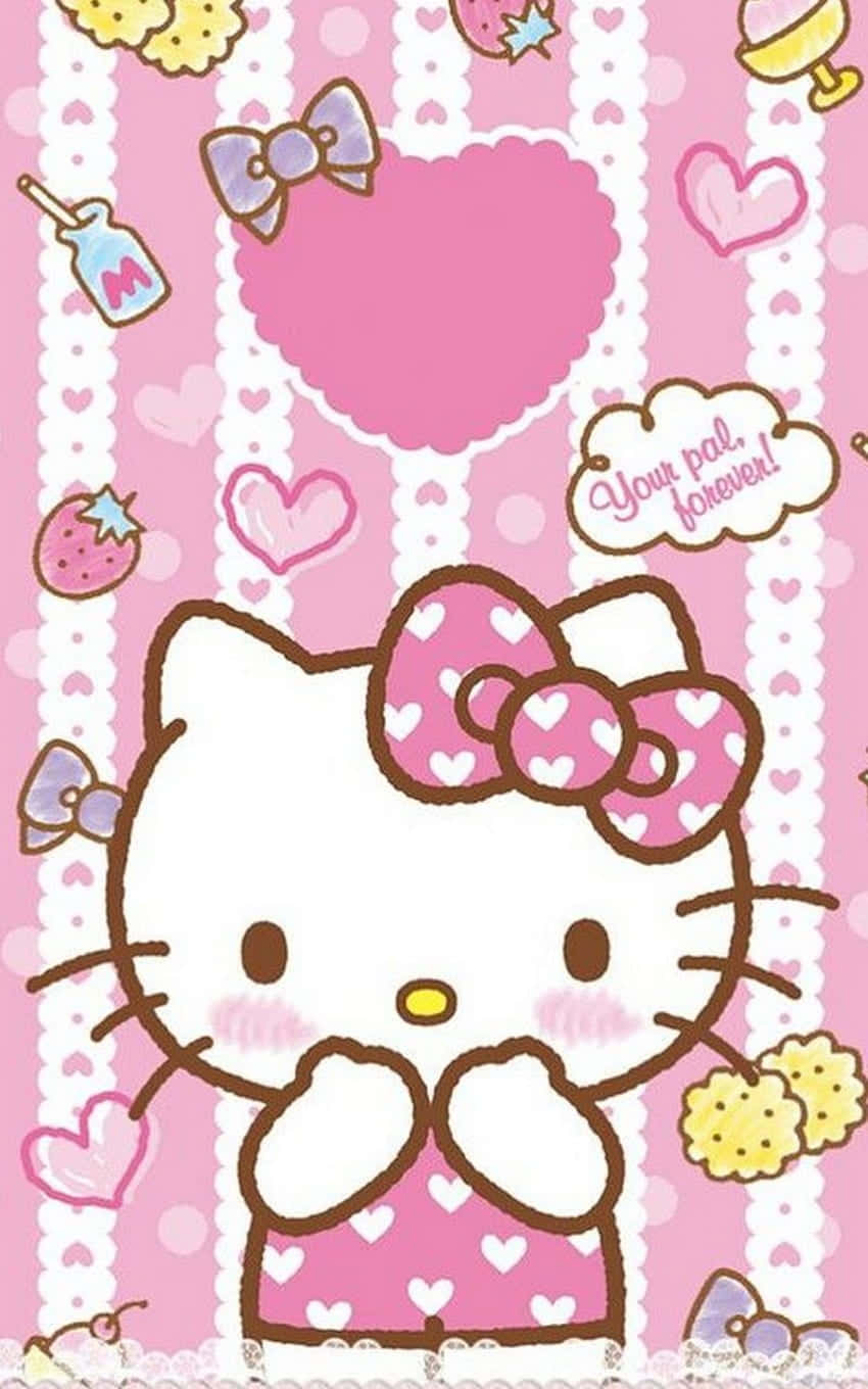 Adorable Kawaii Hello Kitty Wallpaper Wallpaper