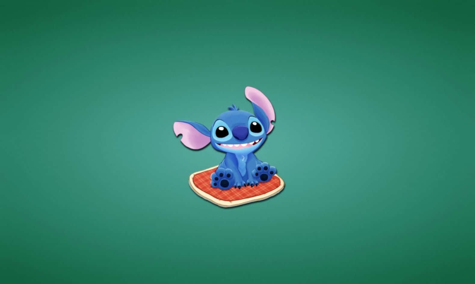 Adorable Lilo And Stitch Embracing In A Heartwarming Scene Wallpaper