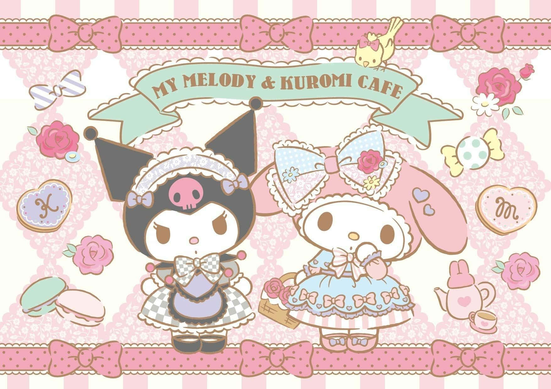 Adorable My Melody Desktop Background Wallpaper