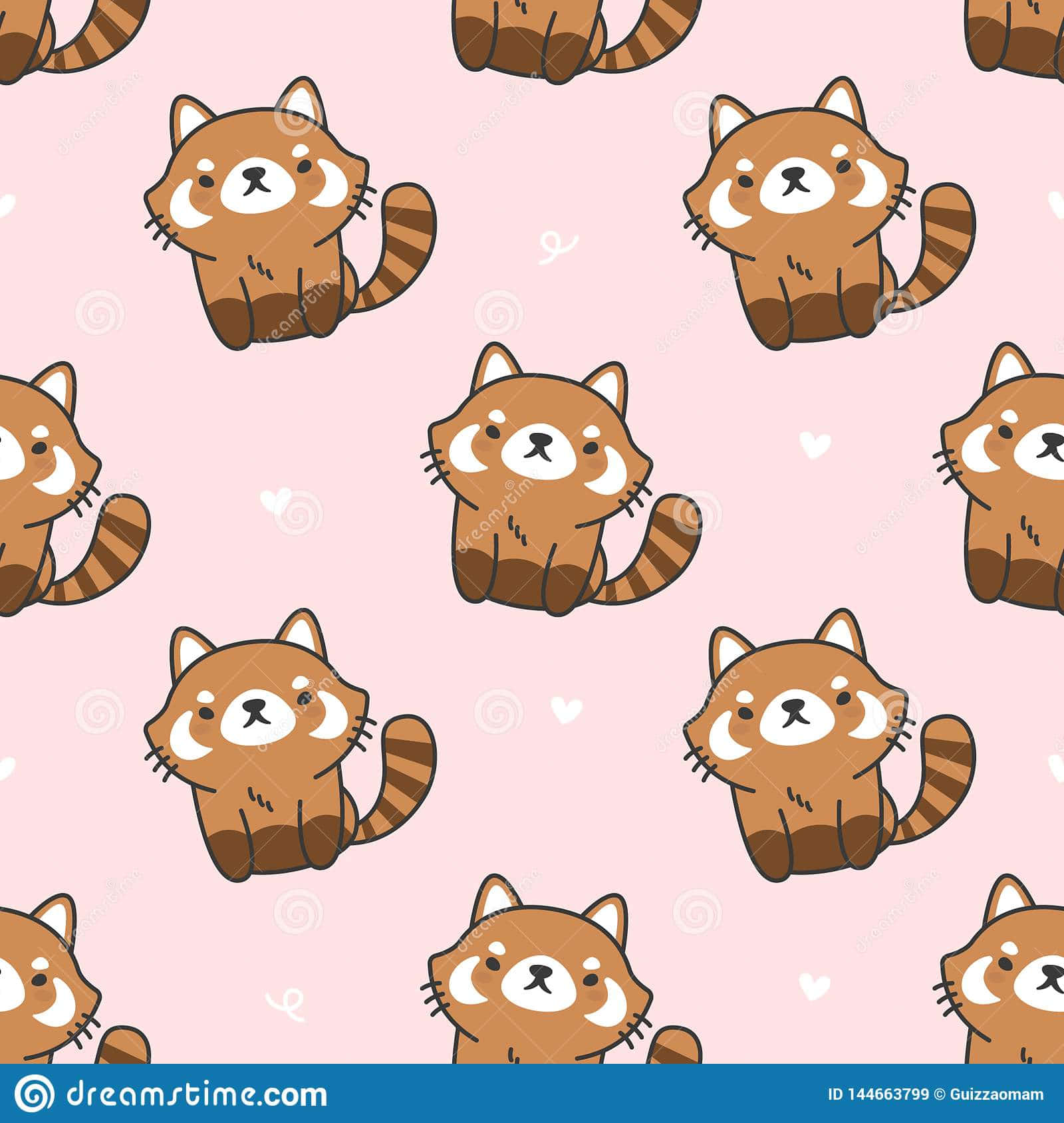 Adorable Red Panda Enjoying The Snow Wallpaper