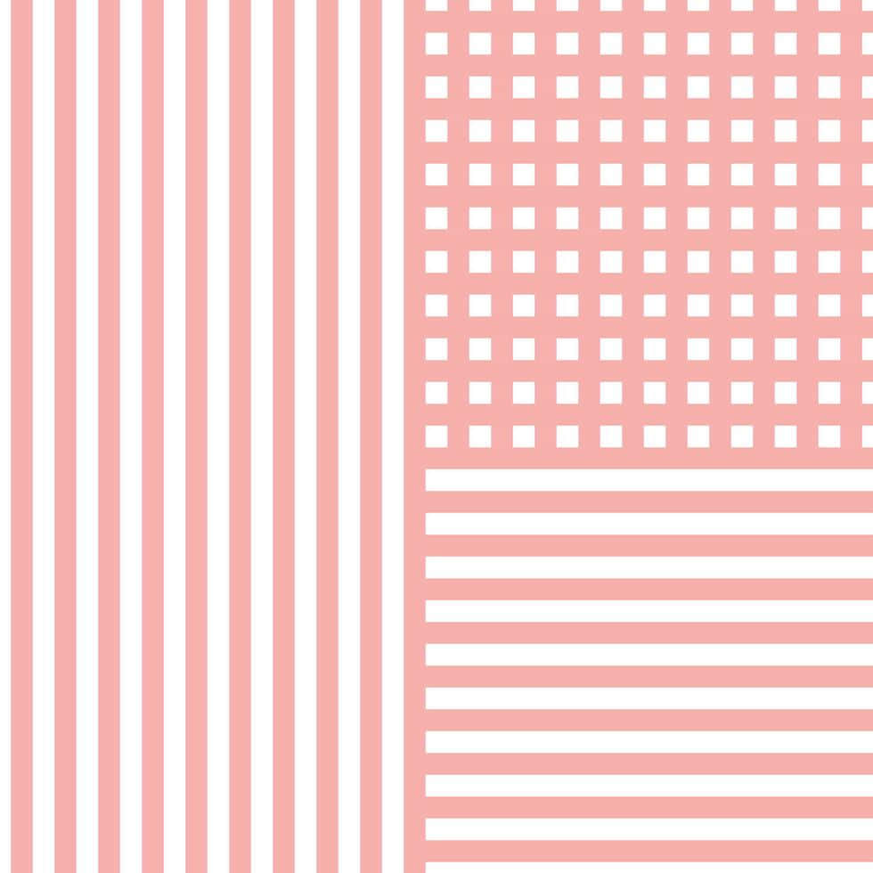 Adorable Striped Patterns In Pastel Colors Wallpaper