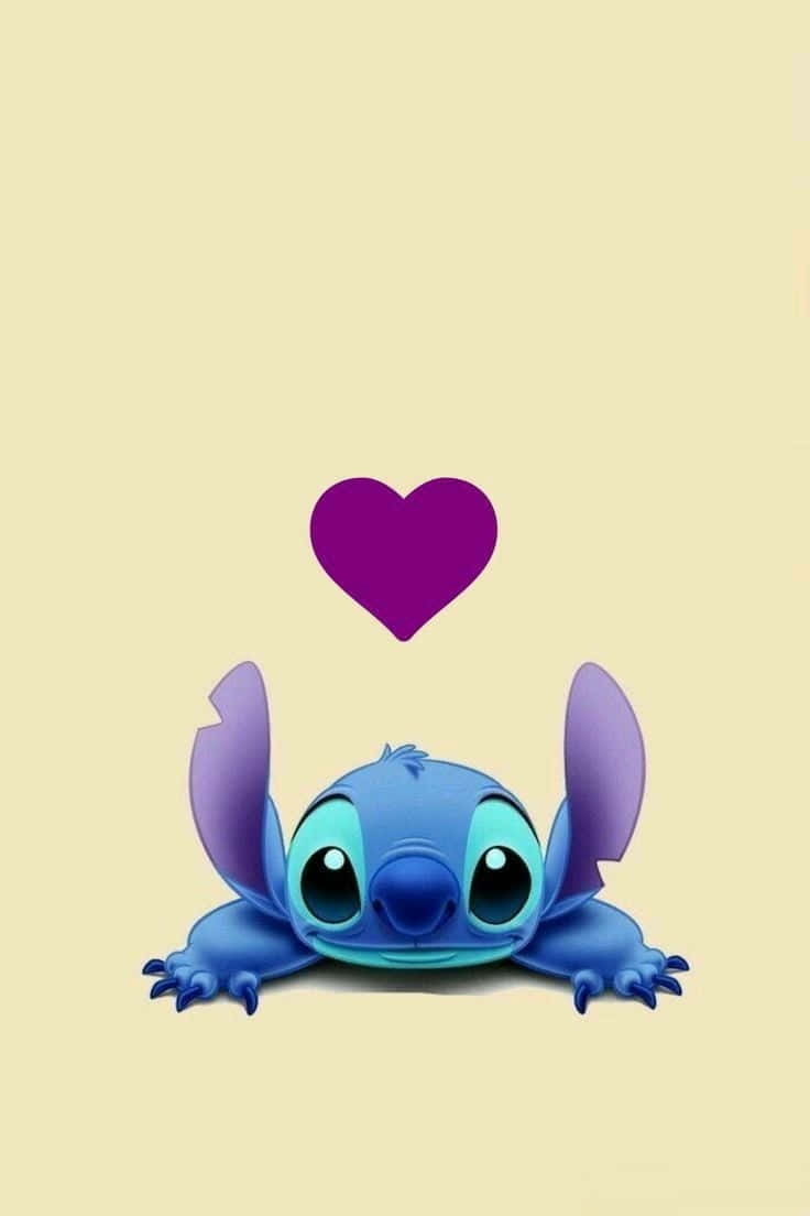 Adorable Wallpaper Of Baby Stitch Wallpaper