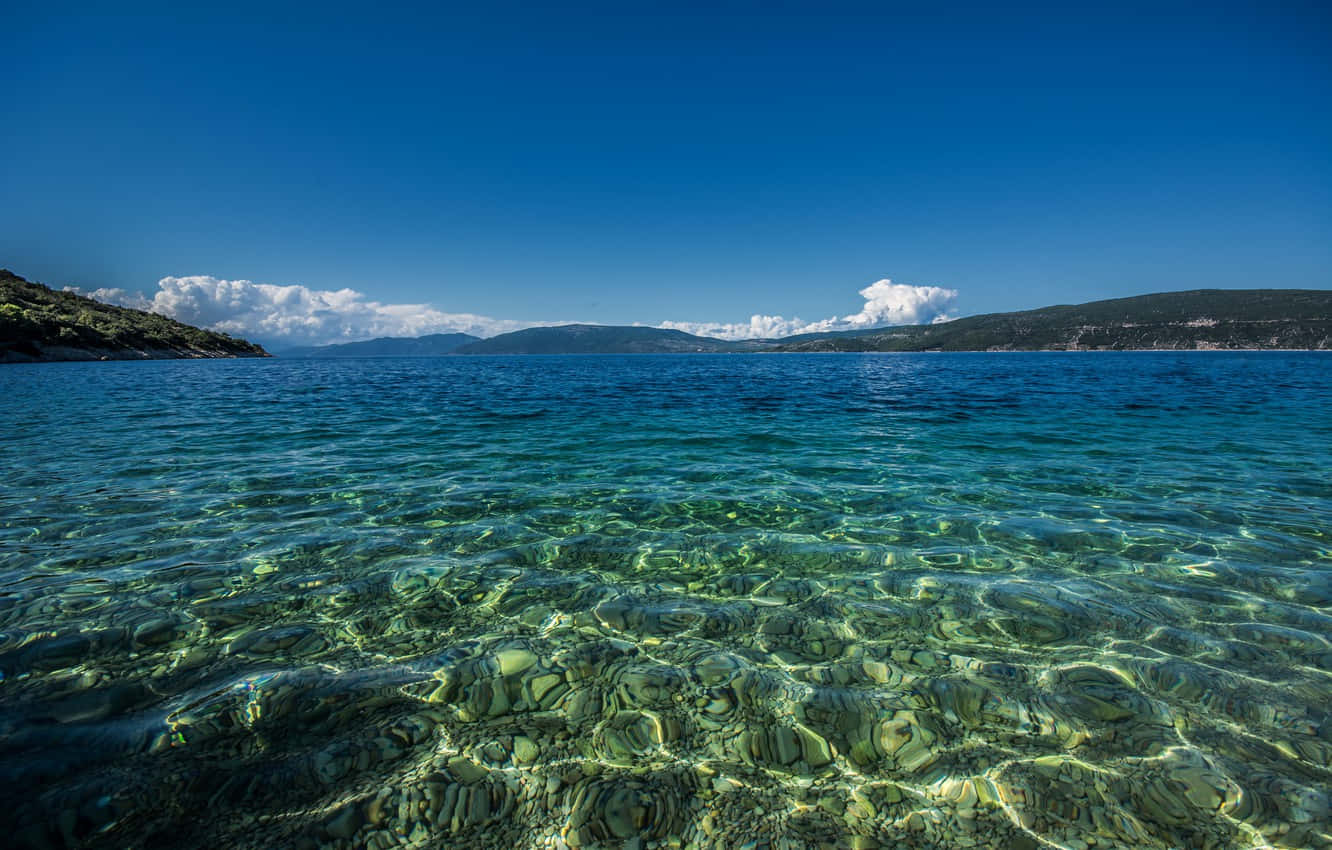 Adriatic Waters In Crotia Wallpaper