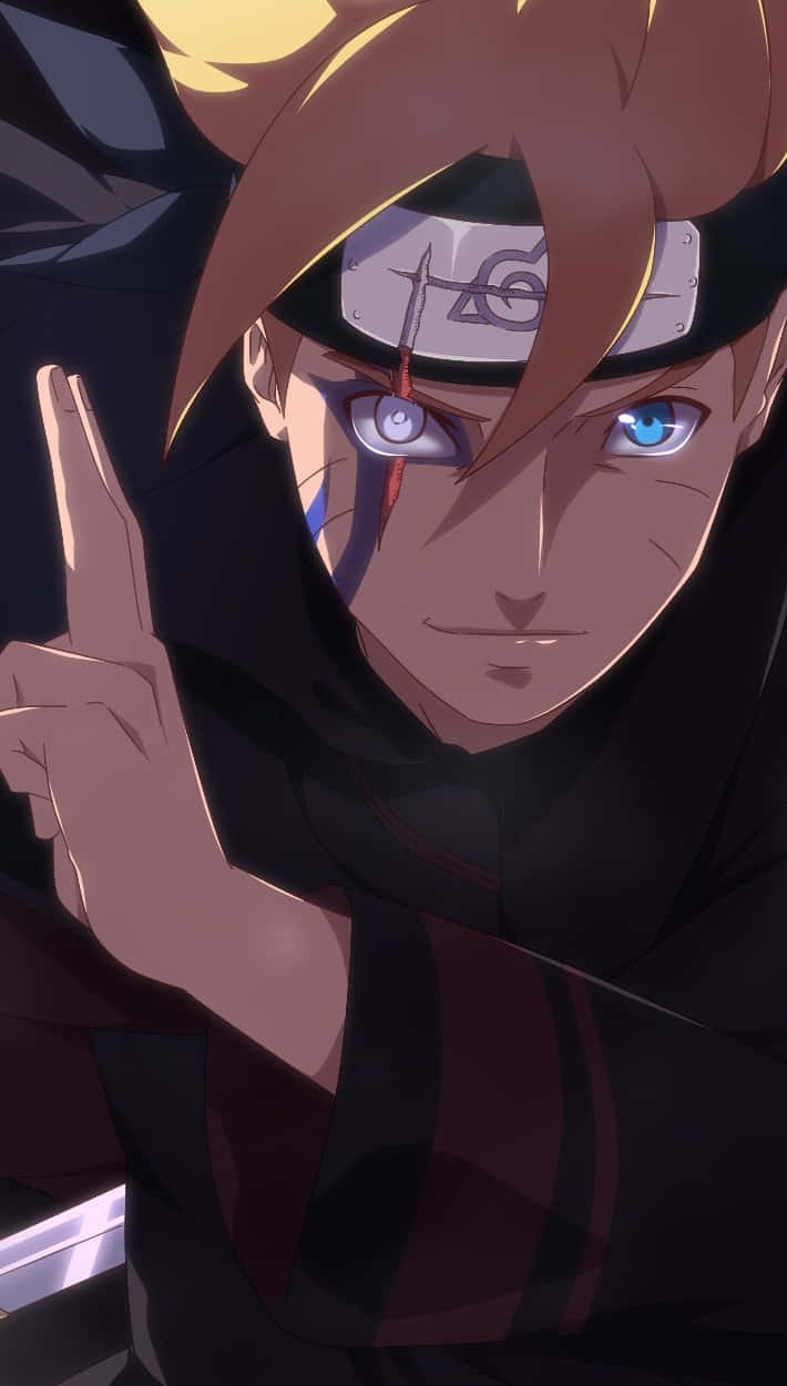 Adult Boruto Ready To Take On A Fight. Wallpaper