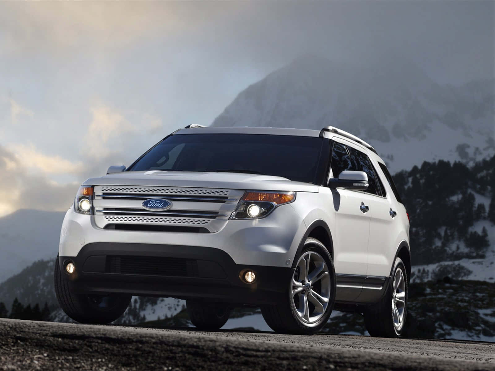 Adventure Awaits With The Ford Explorer Wallpaper