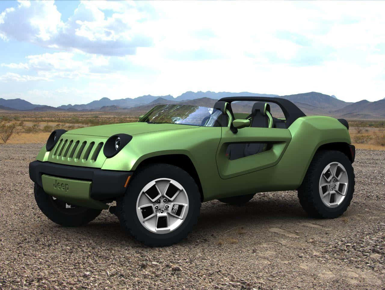 Adventure Awaits With The Jeep Renegade Wallpaper