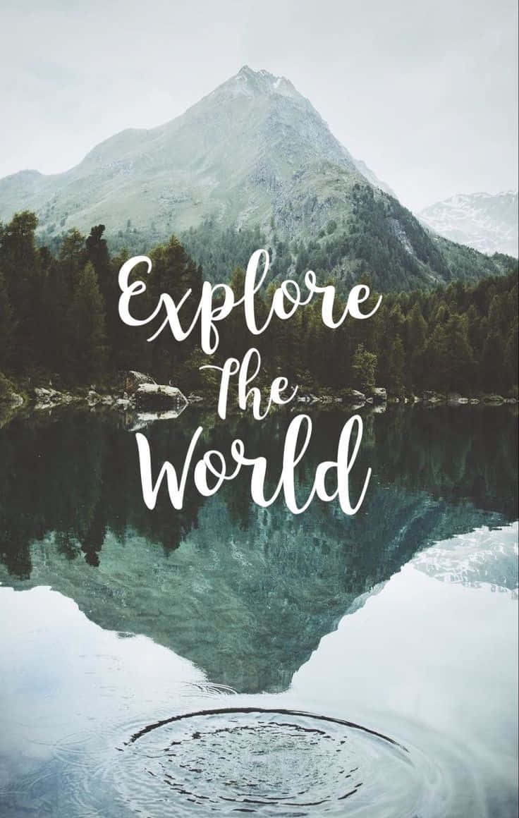 Adventure Quote Graphics Wallpaper