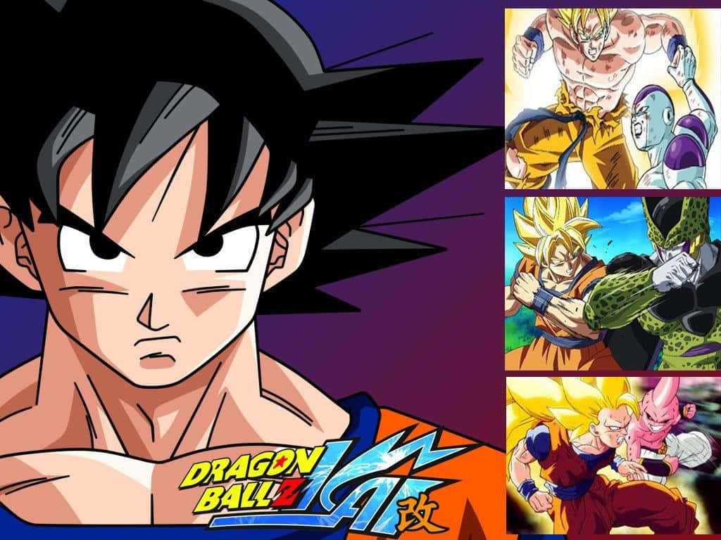 Adventure With Goku And The Z Warriors Wallpaper