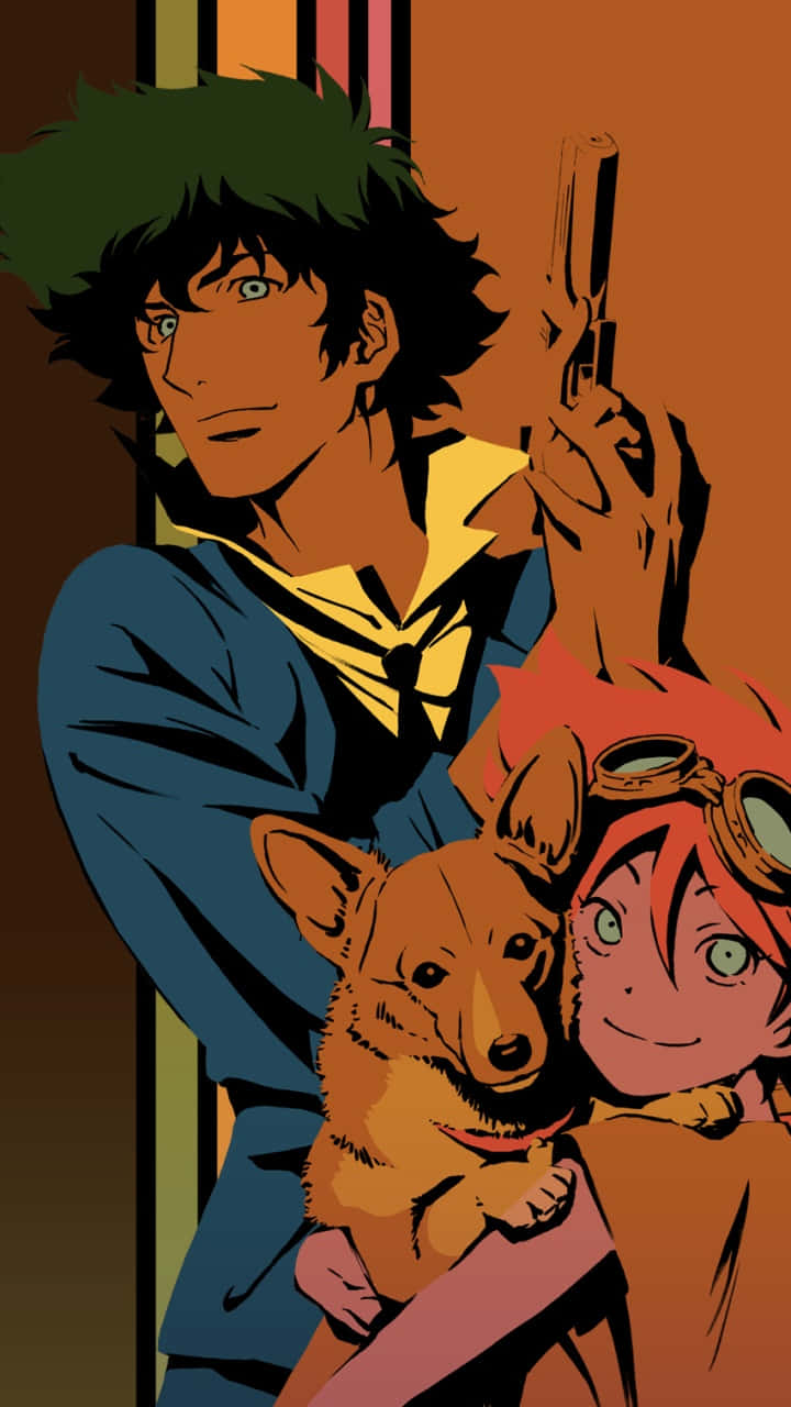 Adventurous Edward From Cowboy Bebop Wallpaper