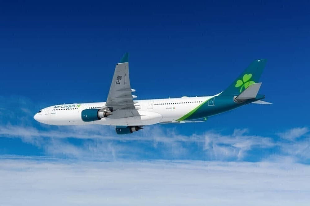 Aer Lingus Aviation Plane Soaring Wallpaper