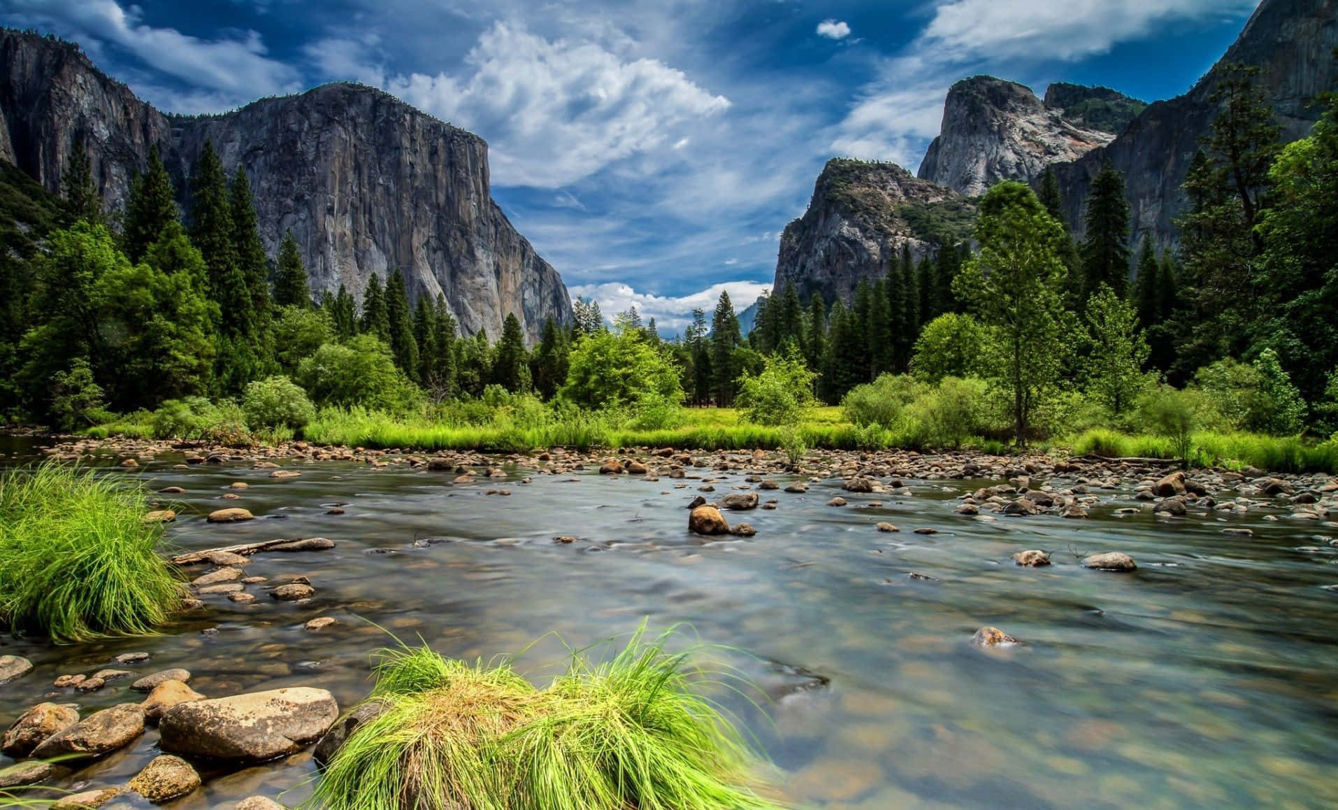 Aerial View Of High Sierra Wallpaper