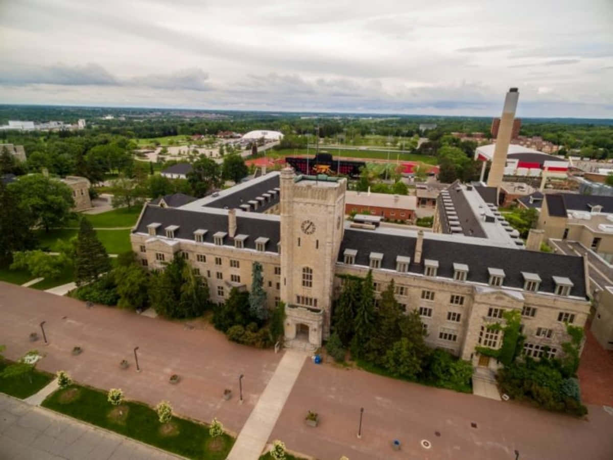 Aerial Viewof Guelph University Campus Wallpaper