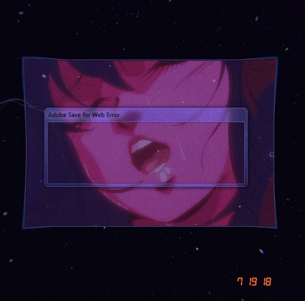 Aesthetic Anime Girl Grunge Pfp Wallpaper