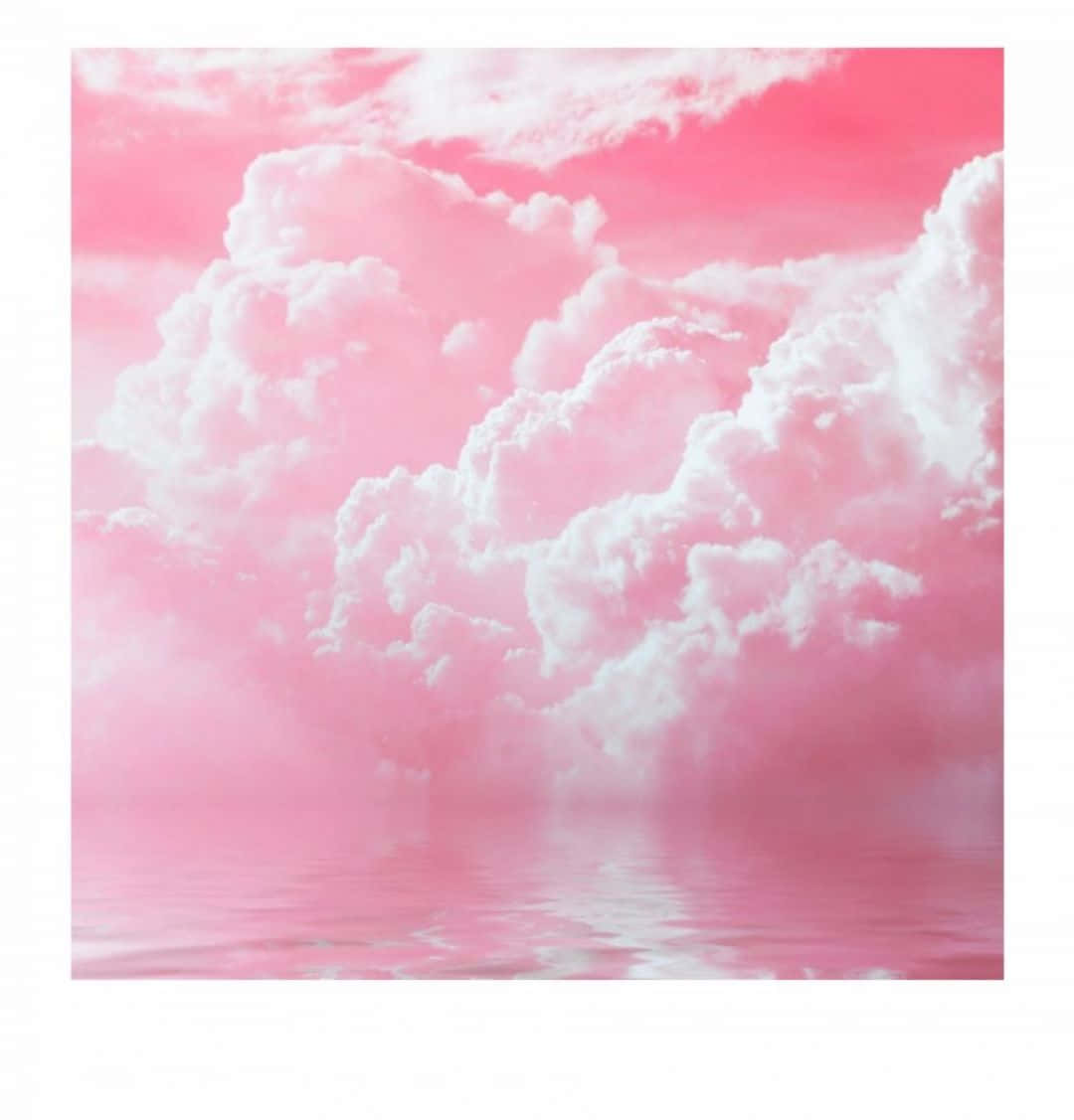 Aesthetic Baby Pink Clouds Wallpaper