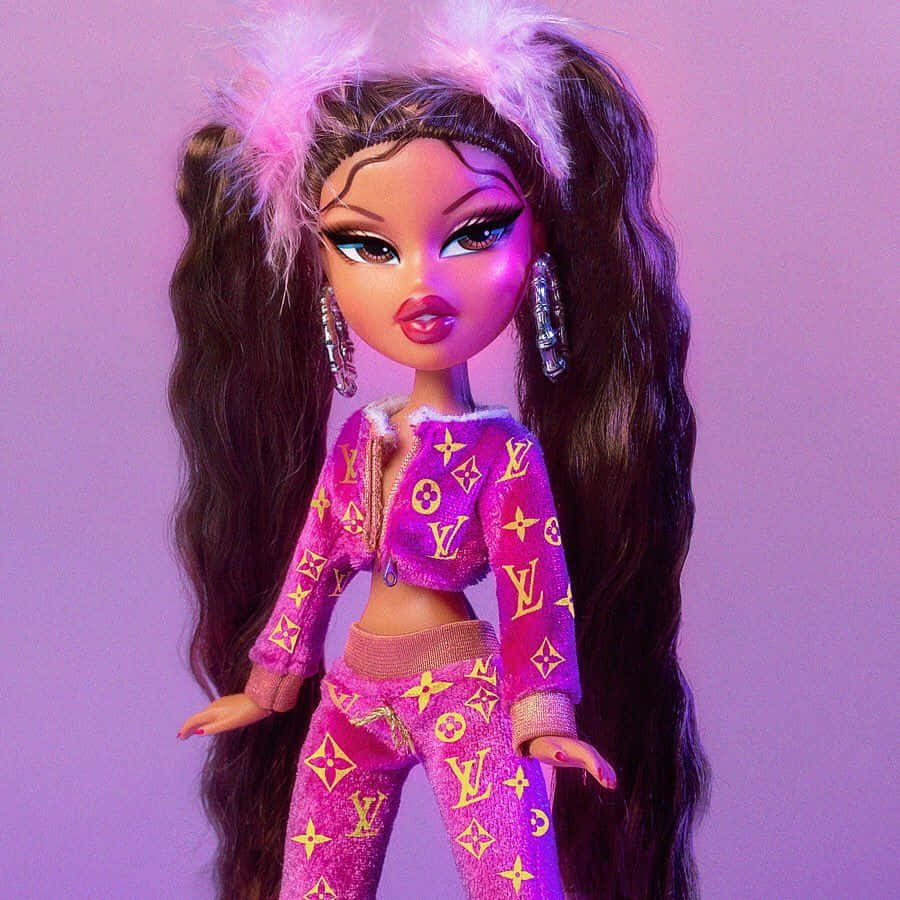 Aesthetic Bratz Doll Sasha Pigtail Wallpaper