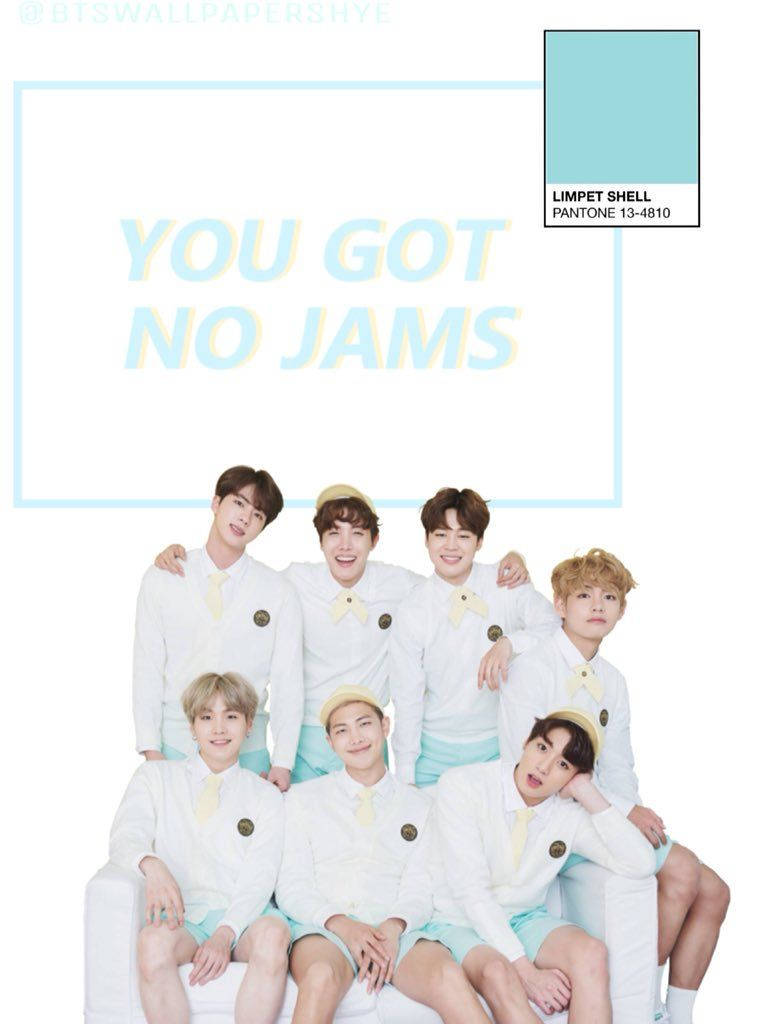 Aesthetic Bts No Jams Wallpaper