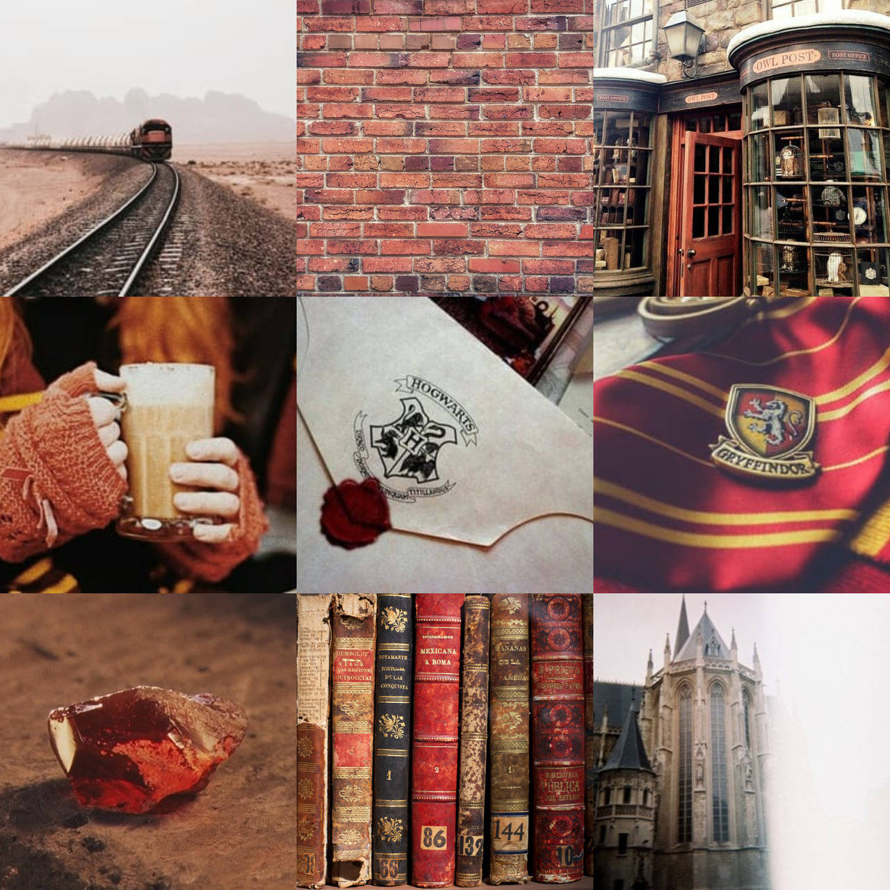 Aesthetic Harry Potter Student Life Wallpaper