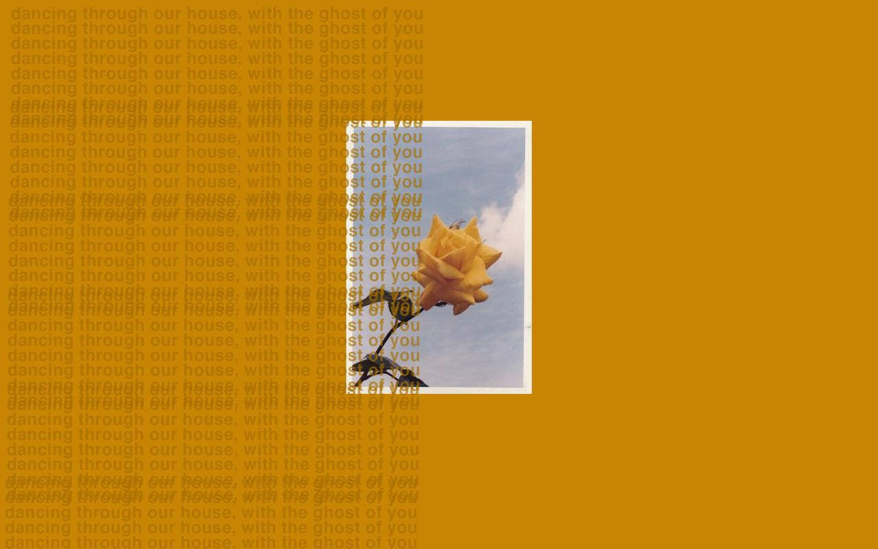 Aesthetic Macbook Yellow Flower Wallpaper