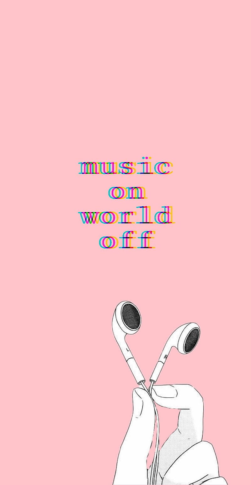 Aesthetic Music On World Off Wallpaper