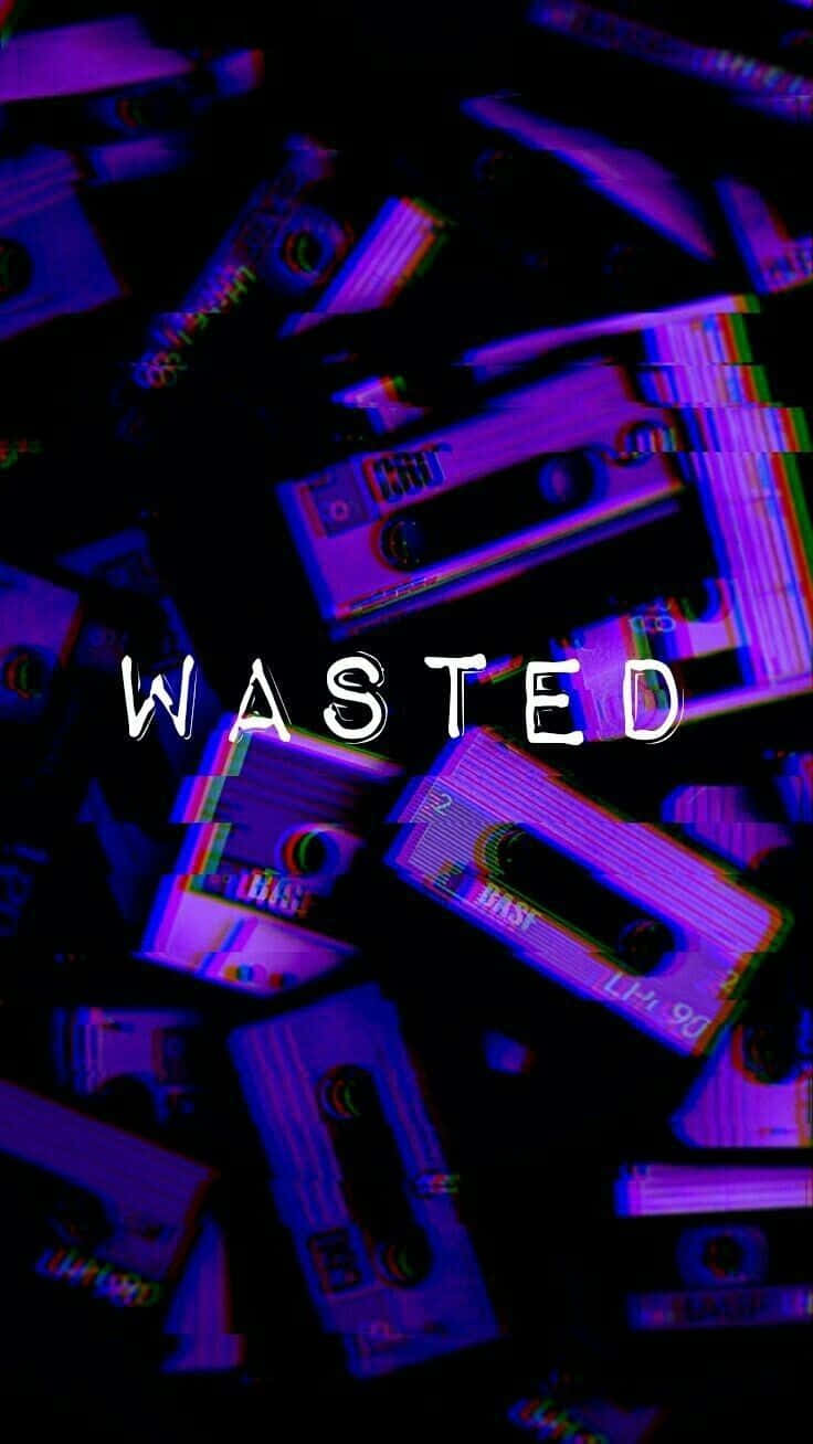 Aesthetic Purple Baddie Wasted Wallpaper