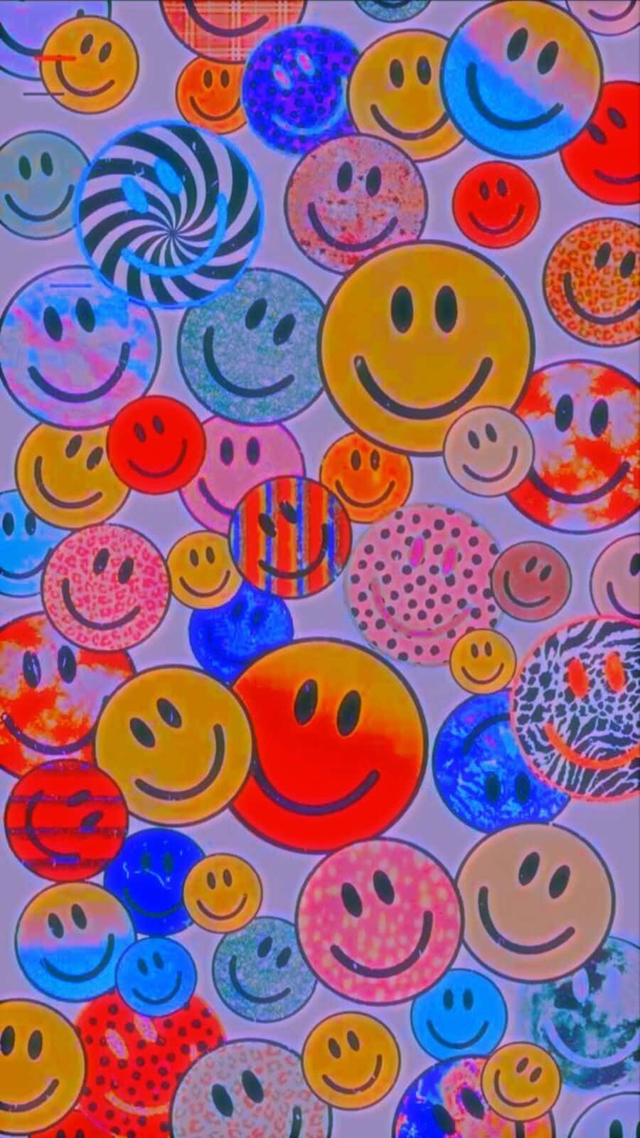 Aesthetic Smiley Face Wallpaper Wallpaper