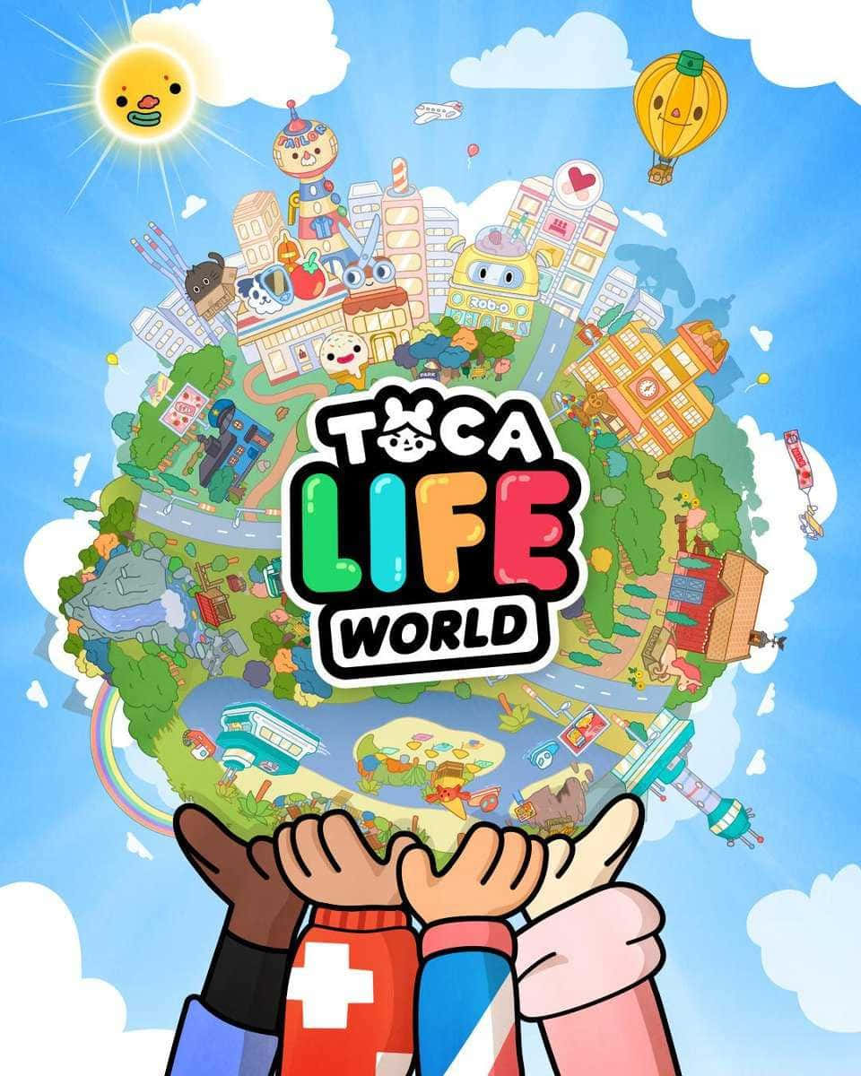 Aesthetic Toca Life World Wallpaper