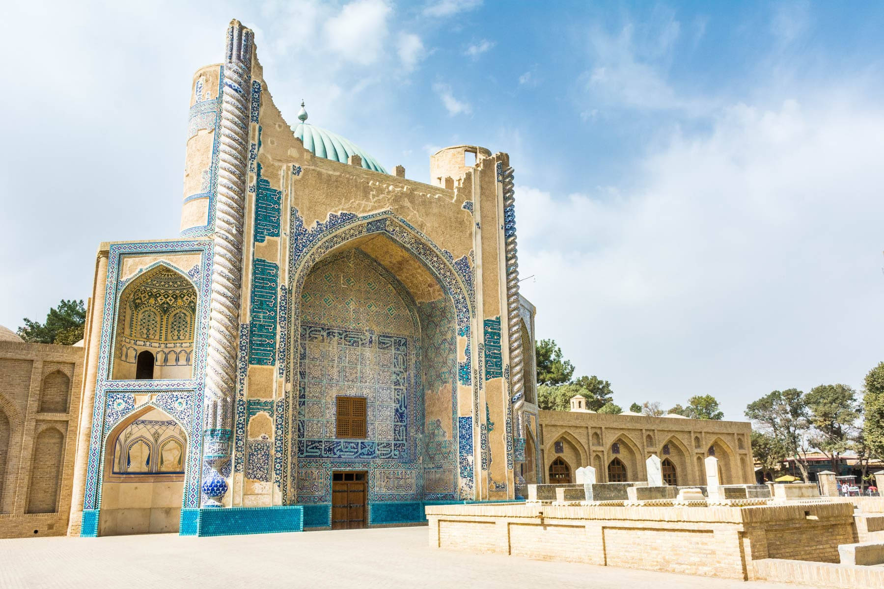 Afghanistan Balkh Sabz Masjid Wallpaper