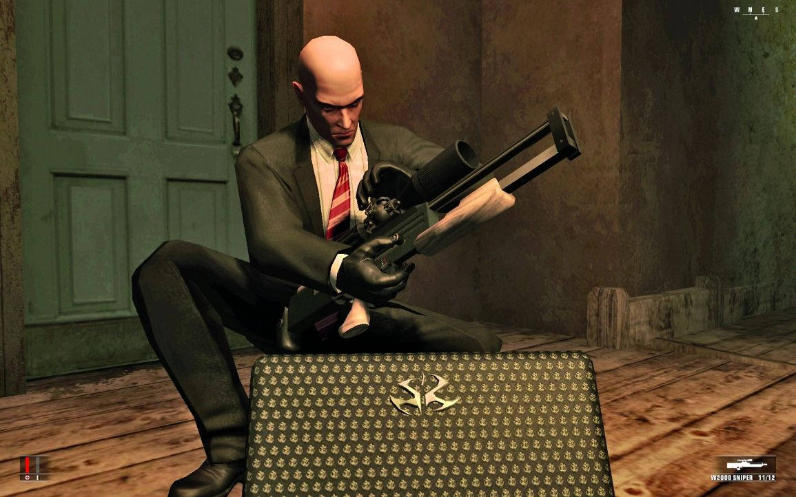 Agent 47 Long Rifle Hitman Absolution Hd Wallpaper