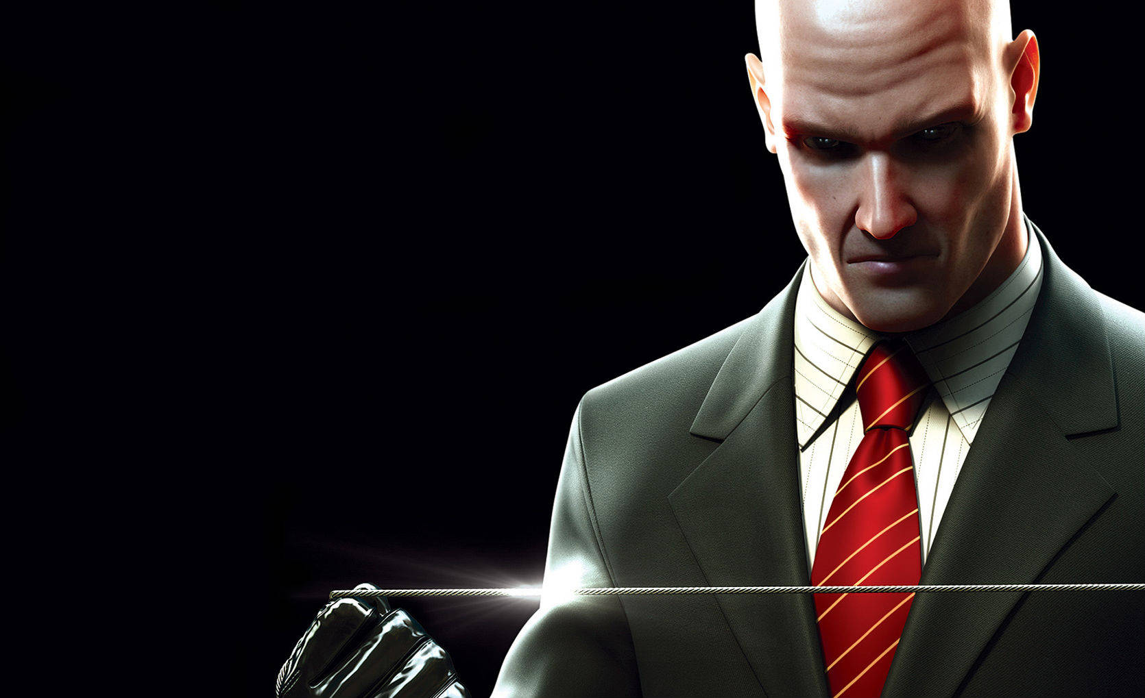 Agent 47 Sharp Sword Hitman 2 Wallpaper