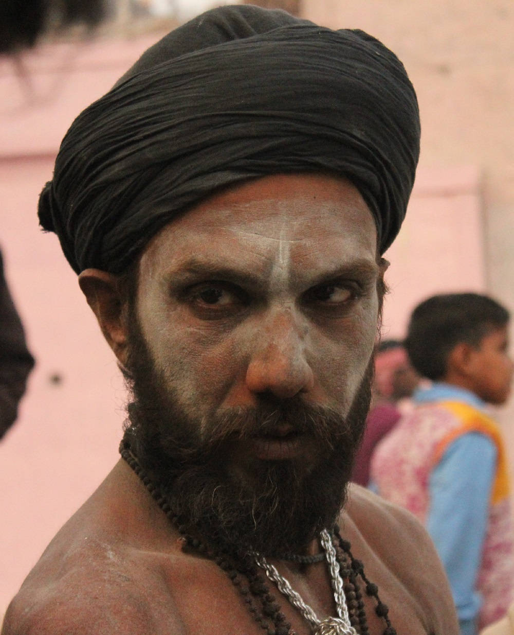 Aghori With Turban Wallpaper