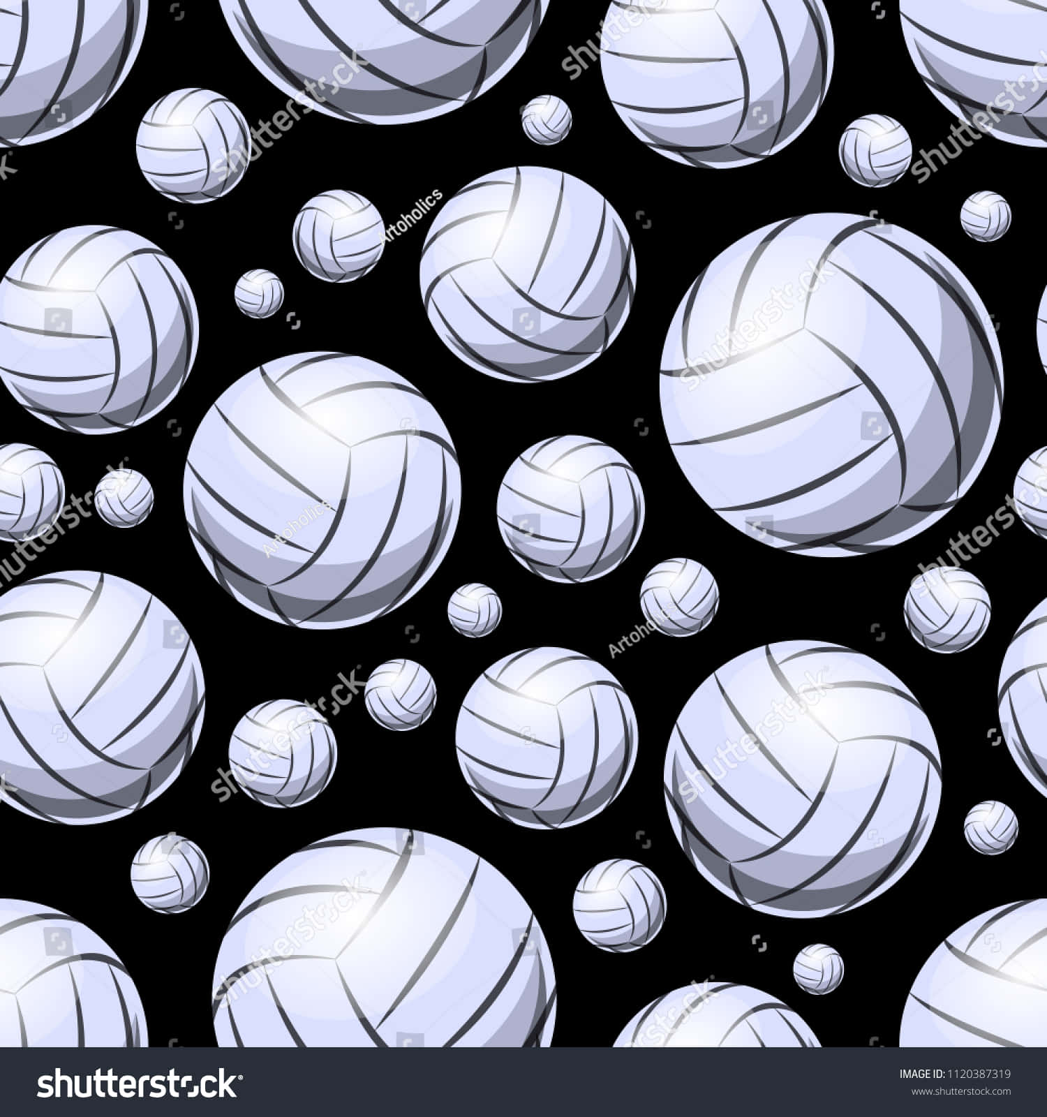 Aim High With The Volleyball Ball Wallpaper