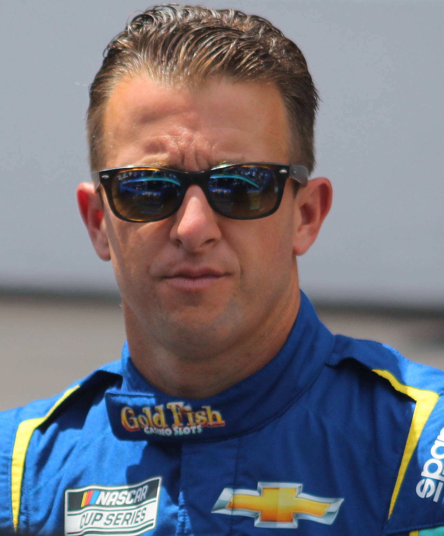 Aj Allmendinger Furrowed Brow Wallpaper