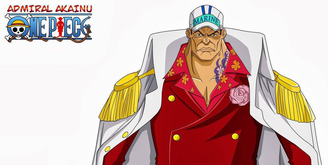 Akainu Sakazuki Marineford Arc Wallpaper