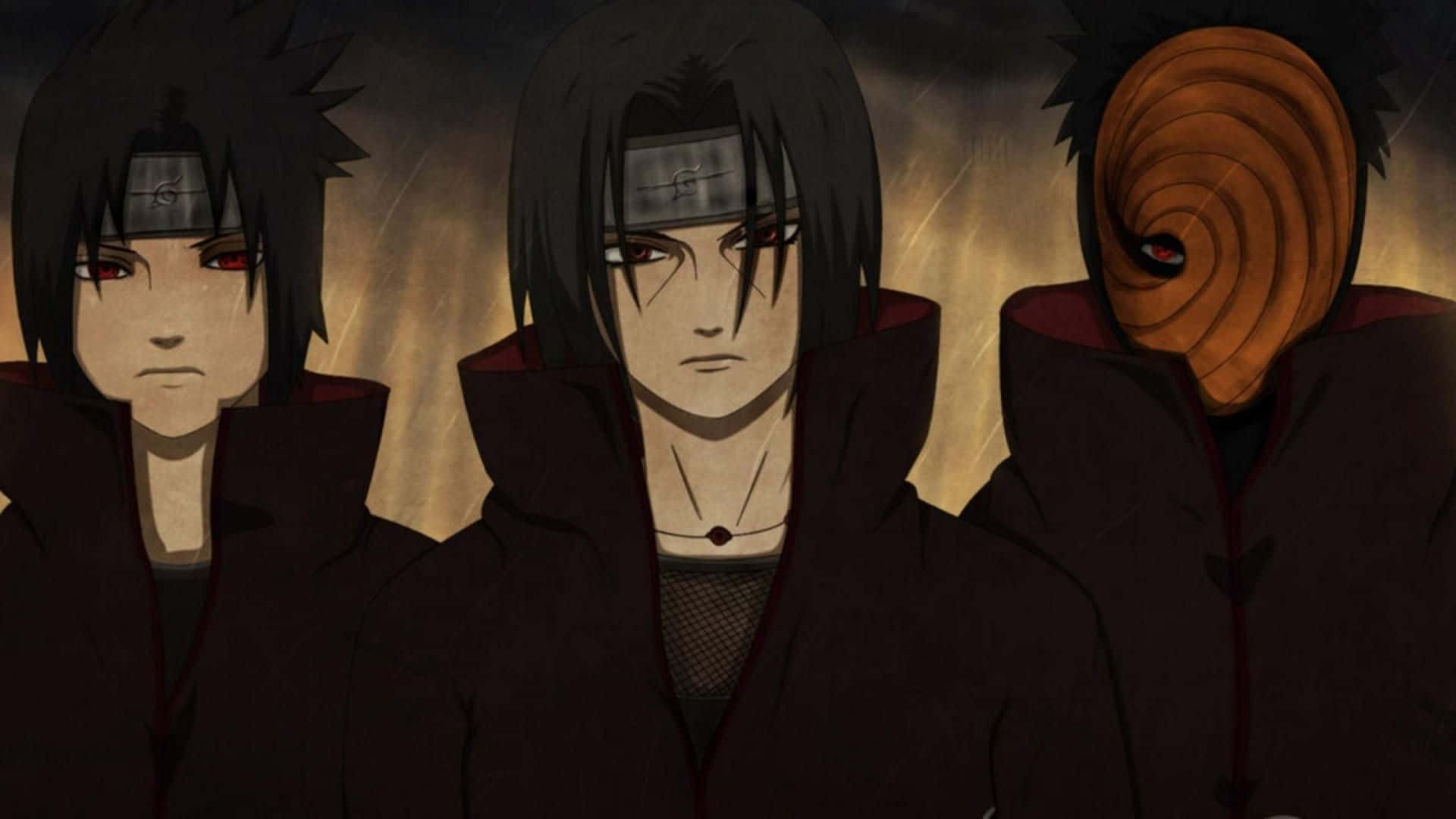 Akatsuki, A Powerful Enemy From The Anime Naruto Shippuden Wallpaper