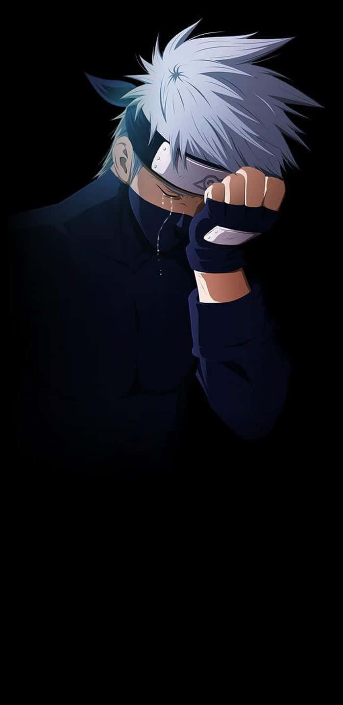 Akatsuki Kakashi Ready To Fight Wallpaper