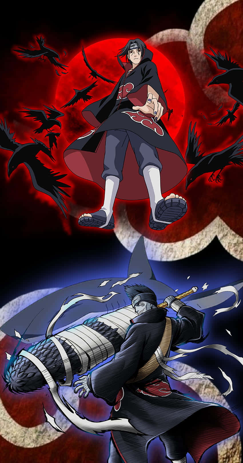 Akatsuki Kisame 850 X 1615 Wallpaper Wallpaper