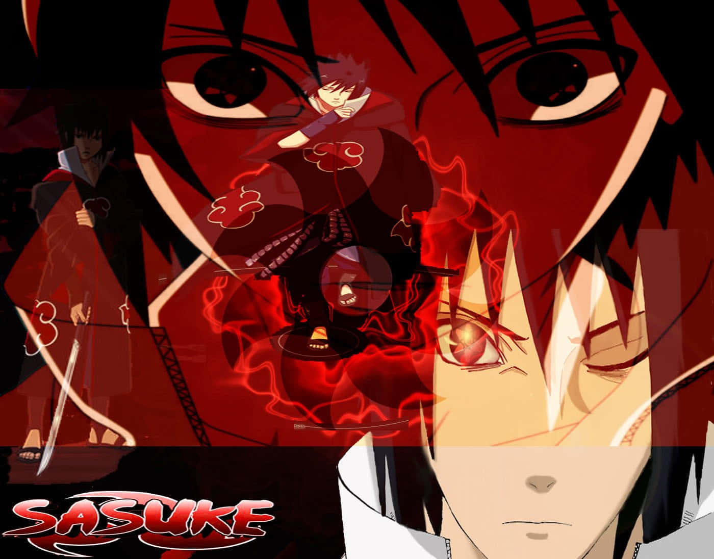 - Akatsuki Sasuke Embarks On A Journey Of Self-discovery Wallpaper