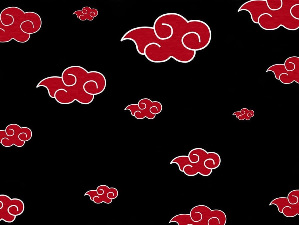 Akatsuki Symbol, Representing The Association Of Villains Wallpaper