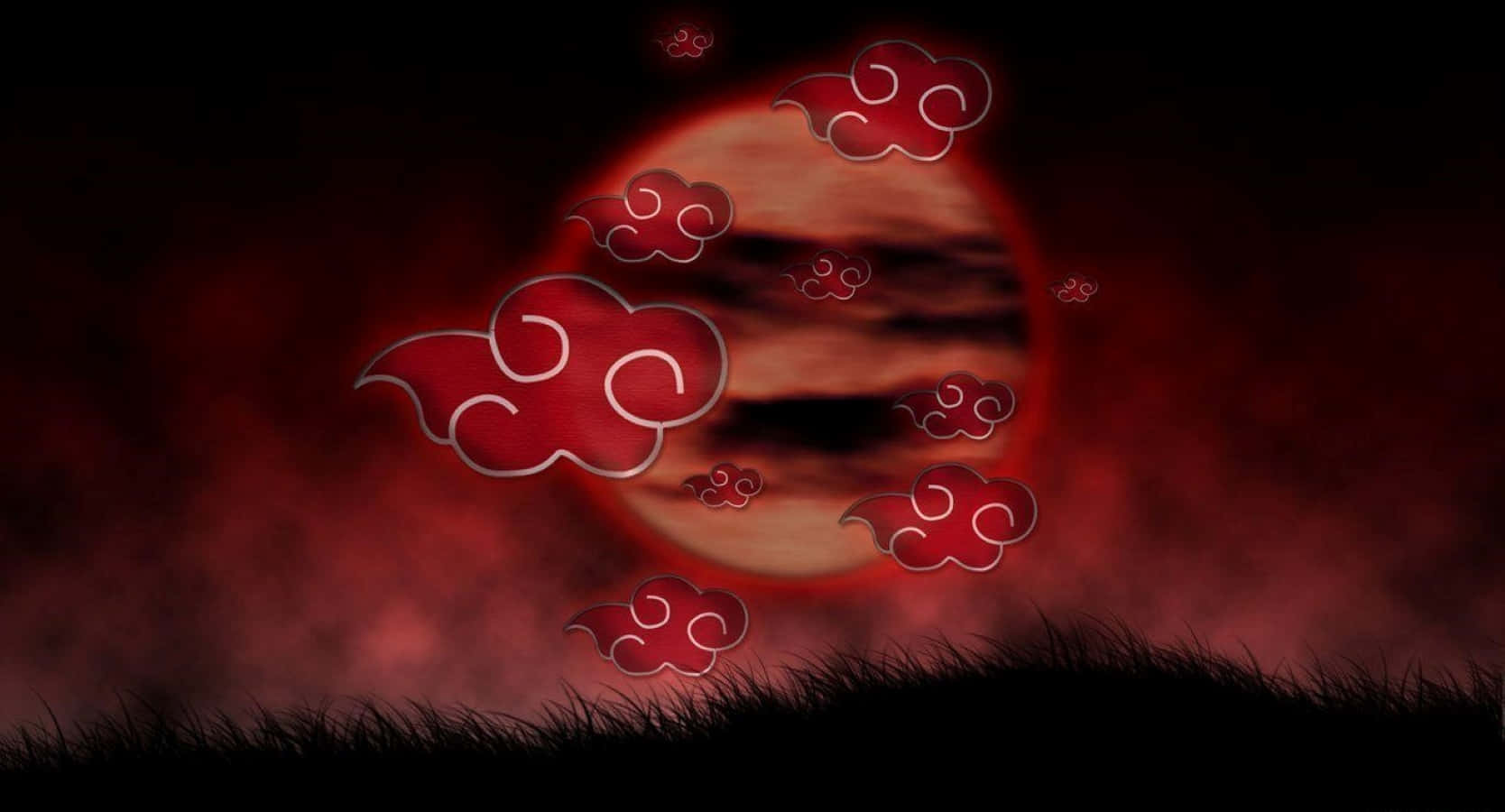 Akatsuki Symbol, Represents Darkness And Strength Wallpaper