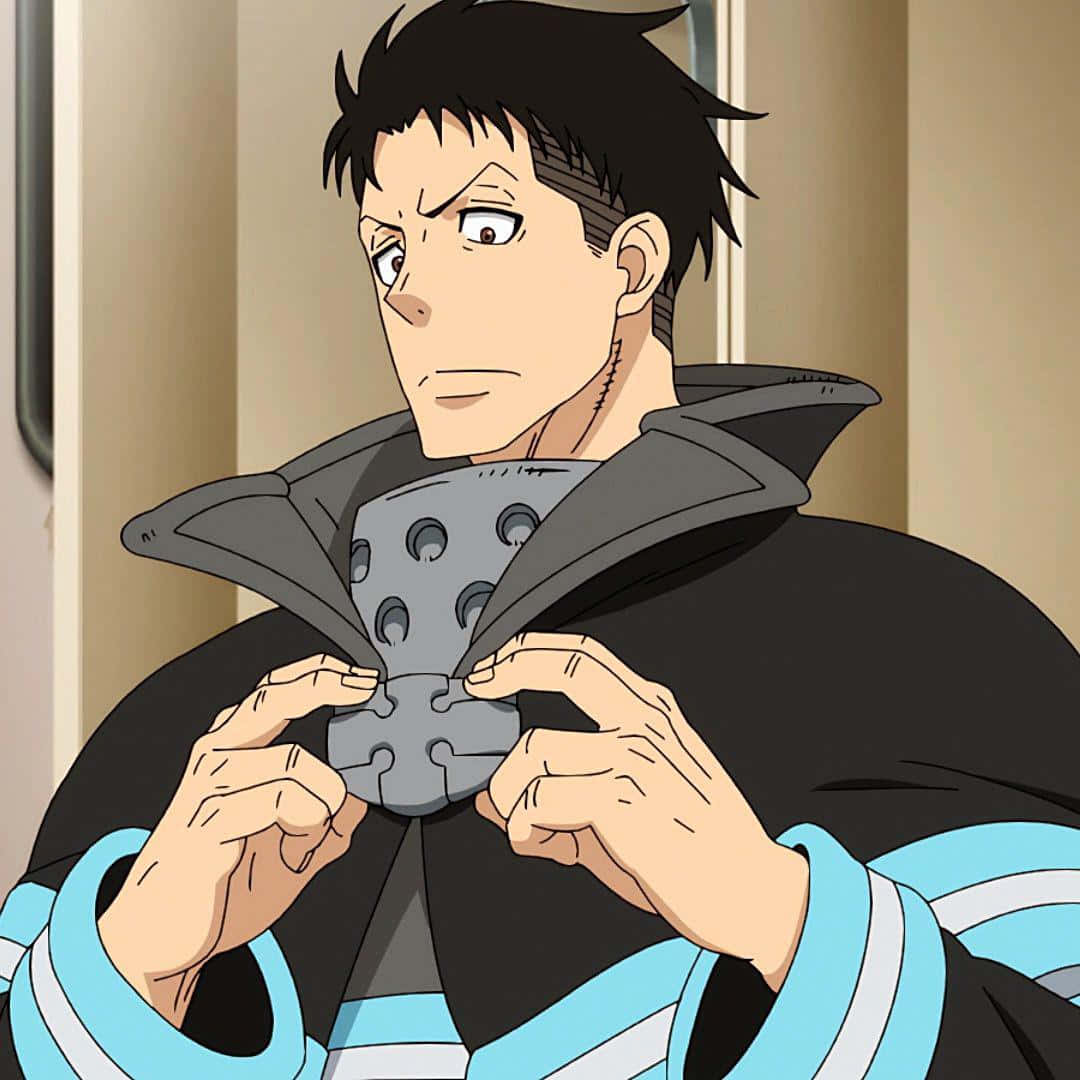 Akitaru Obi Fire Force Character Wallpaper