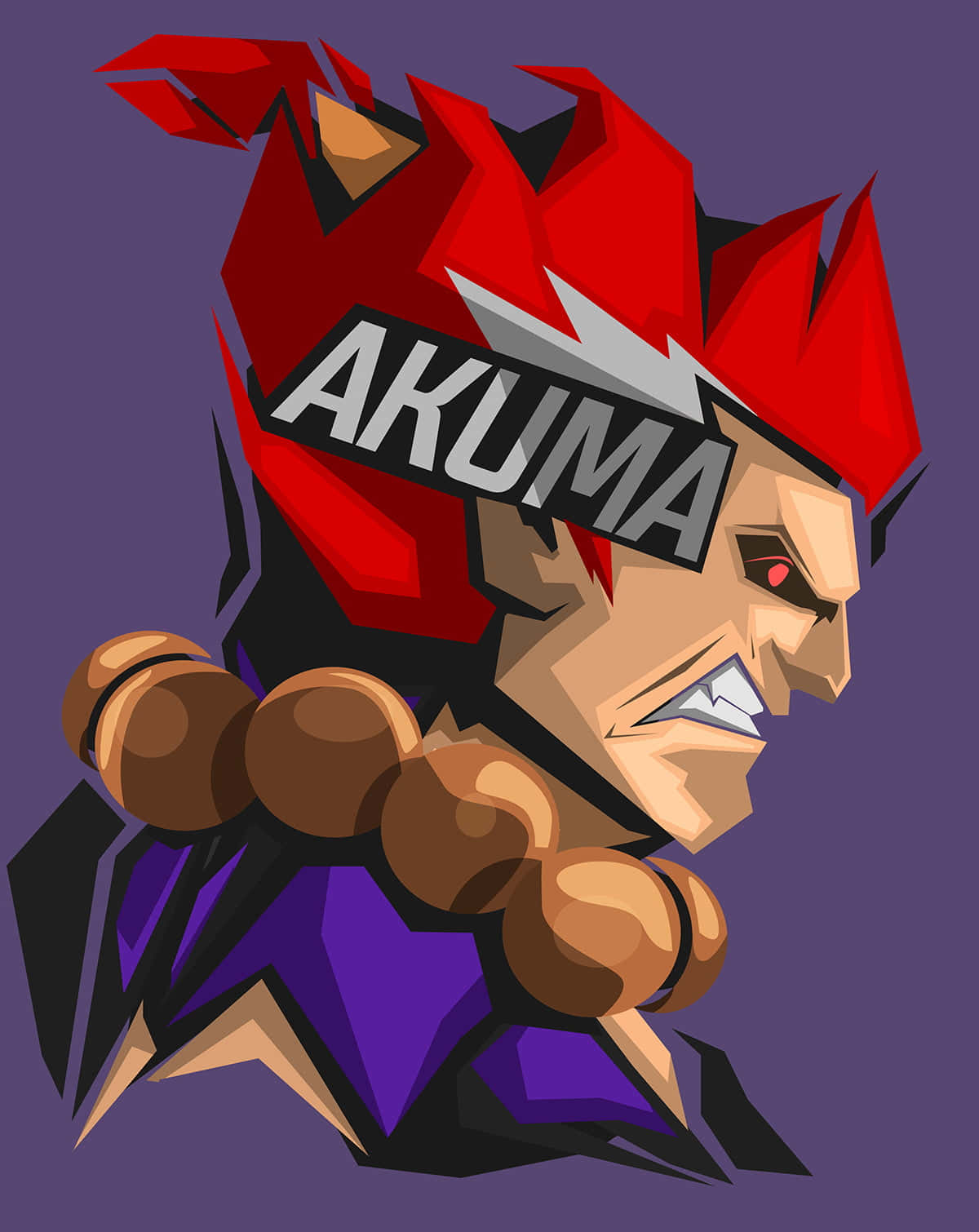 Akuma Street Fighter Alpha Artwork Wallpaper