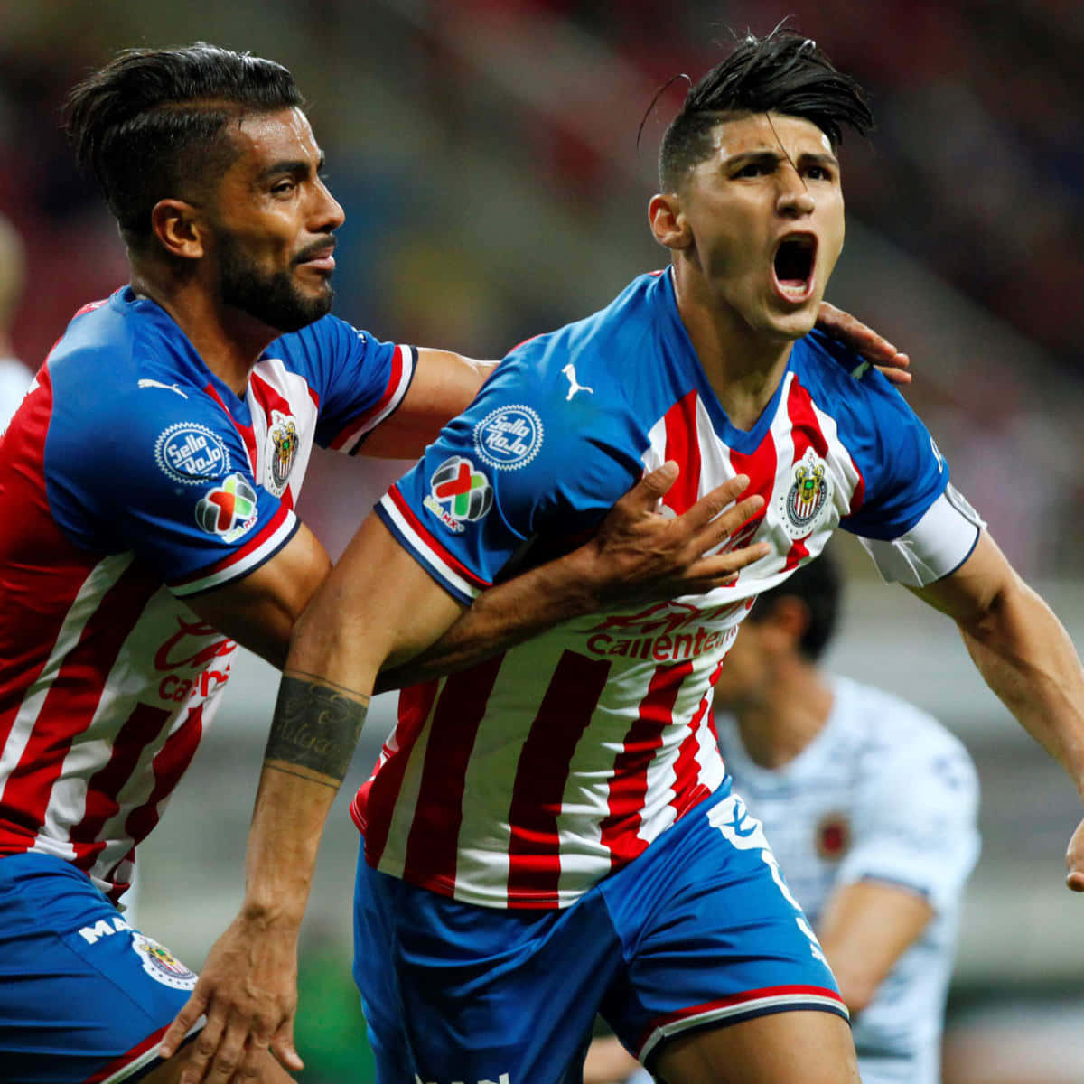 Alan Pulido With C.d. Guadalajara Wallpaper