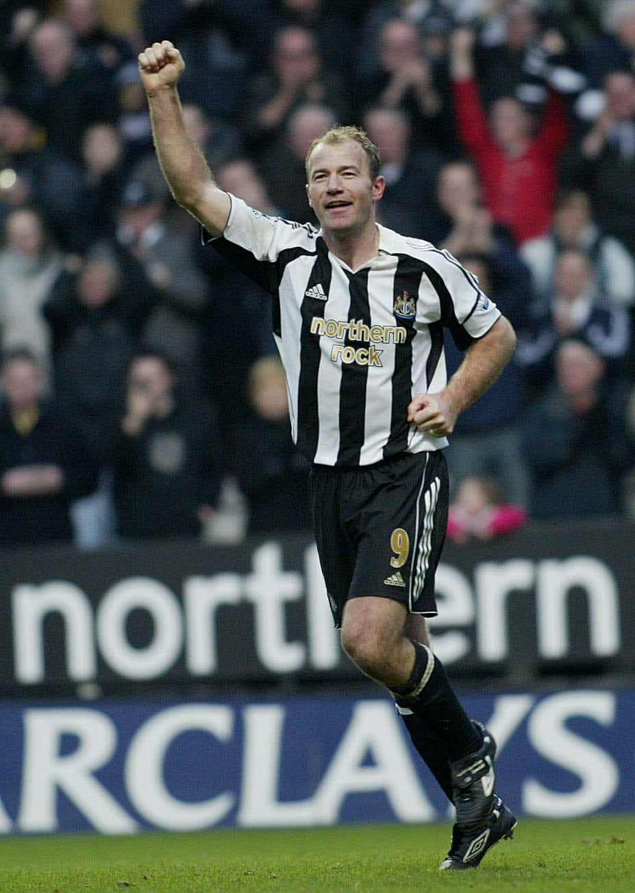 Alan Shearer Celebration Photo Newcastle United Fc Wallpaper