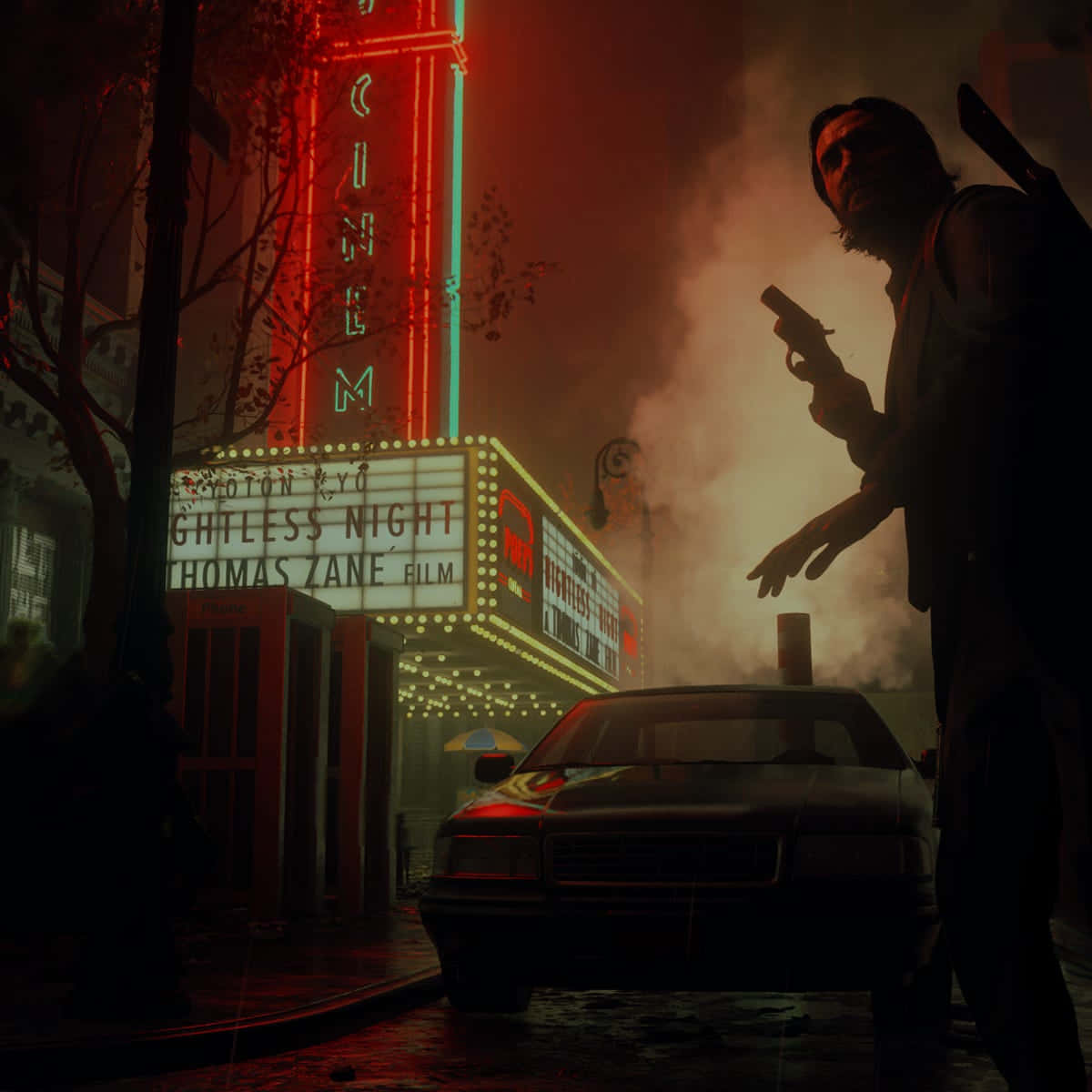 Alan Wake2 Cinematic Scene Wallpaper