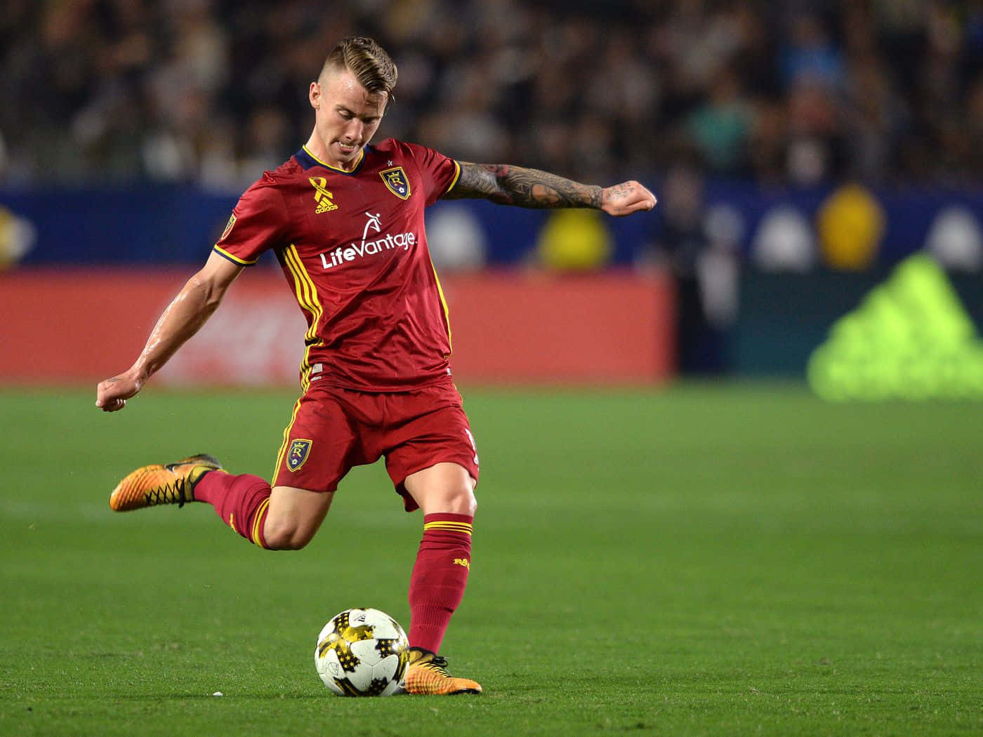 Albert Rusnak Real Salt Lake Vs. Portland Timbers Wallpaper