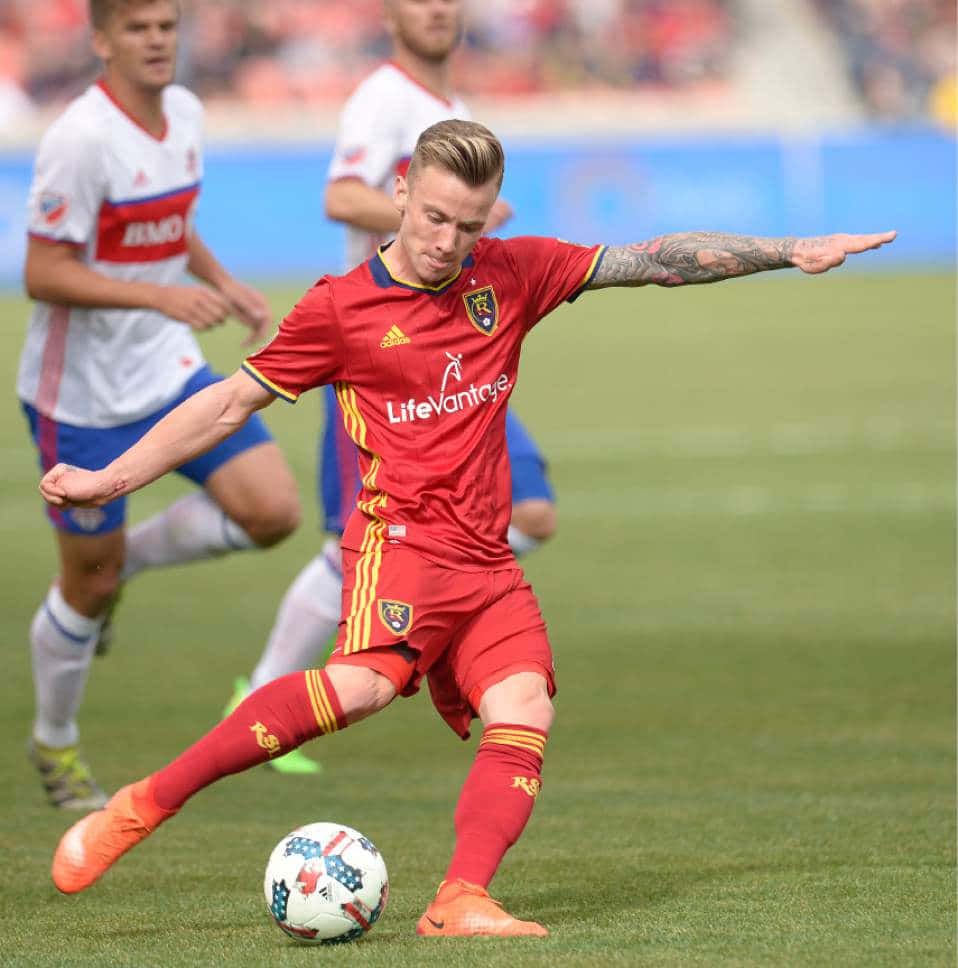 Albert Rusnak Real Salt Lake Vs. Toronto Fc Wallpaper