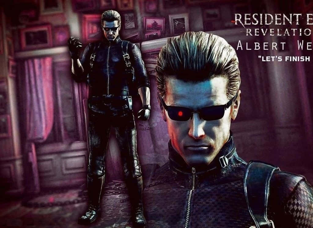 Albert Wesker - A Formidable Foe Wallpaper