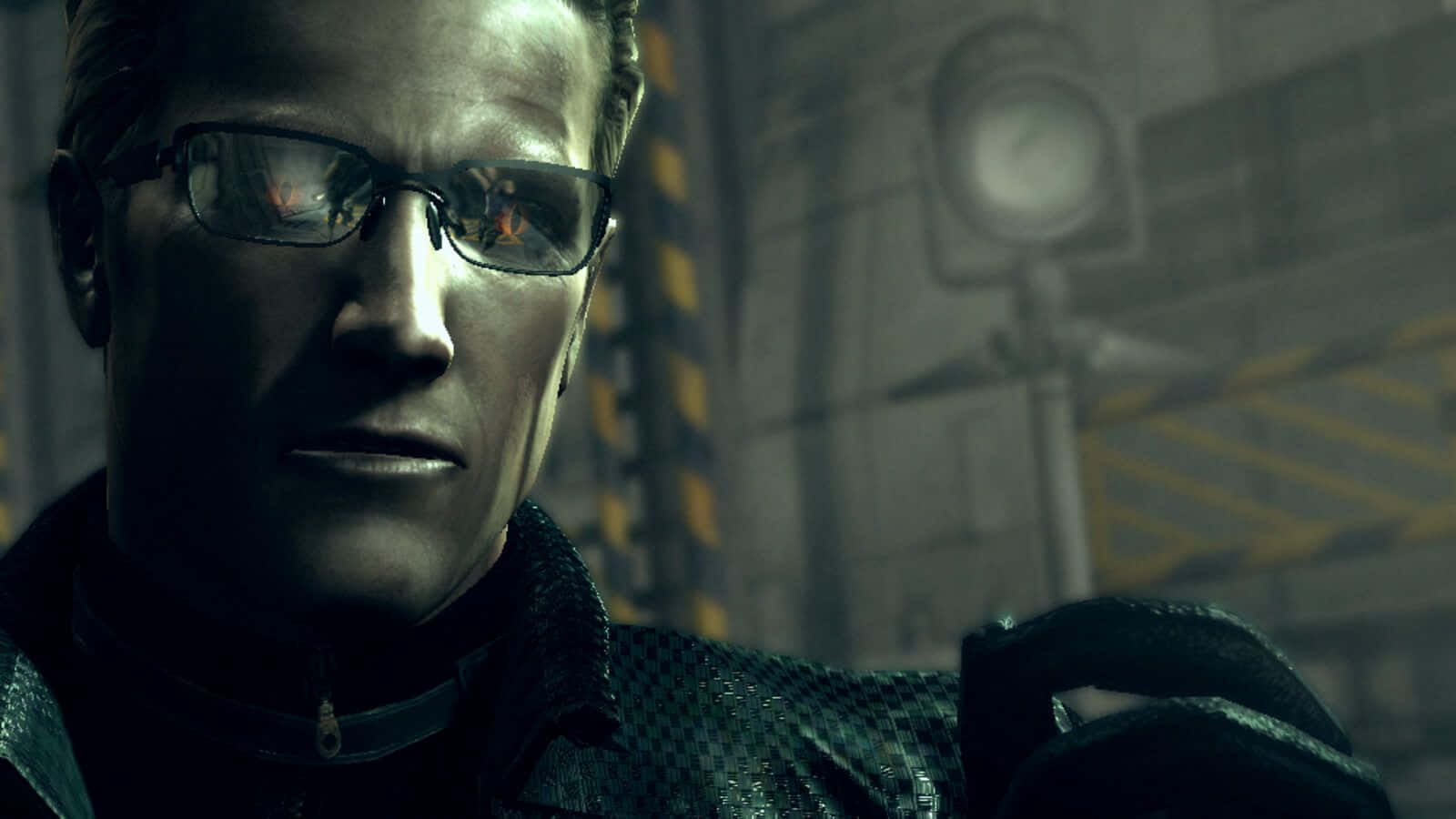 Albert Wesker In Full Focus Wallpaper