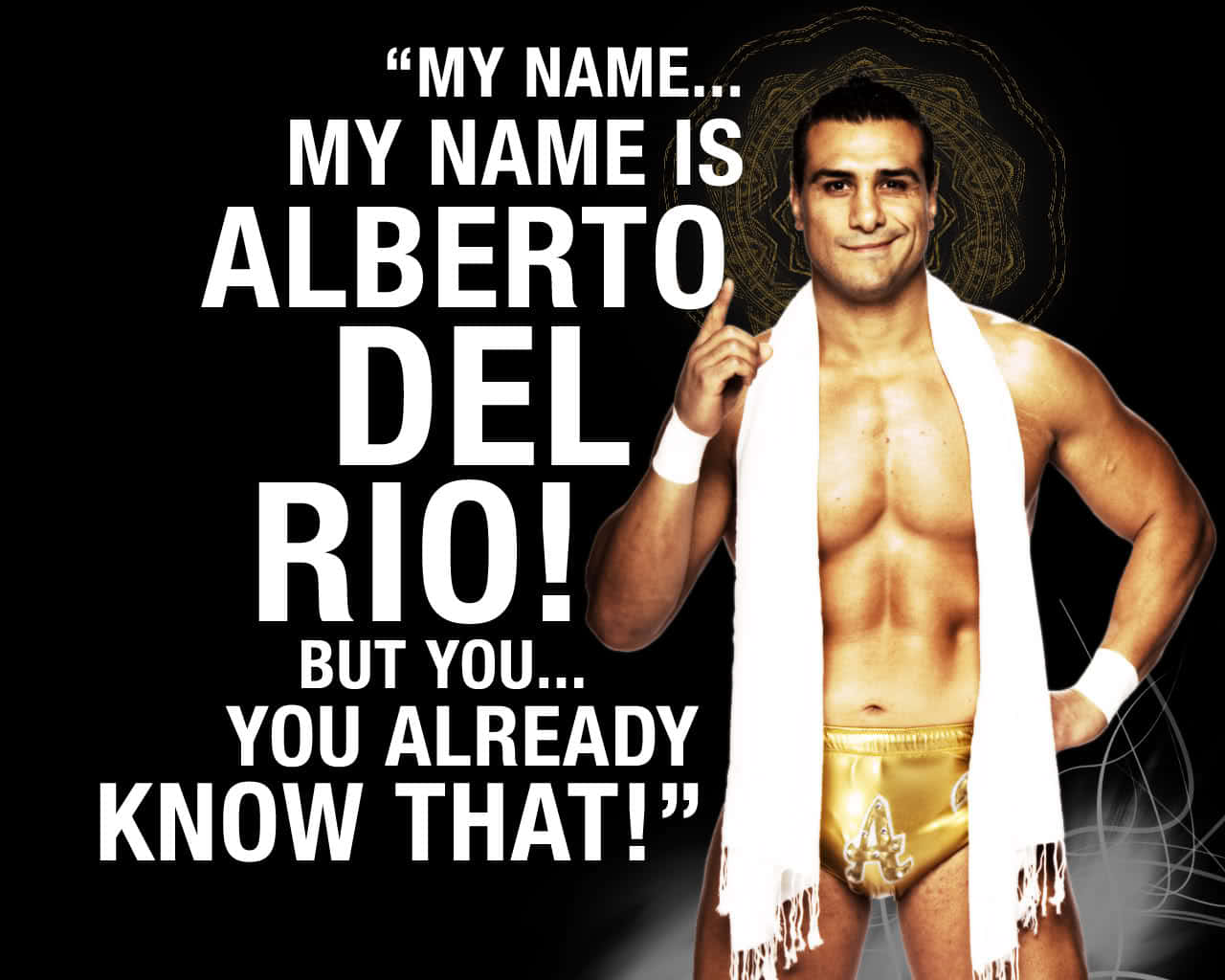 Alberto Del Rio Wwe Poster Wallpaper